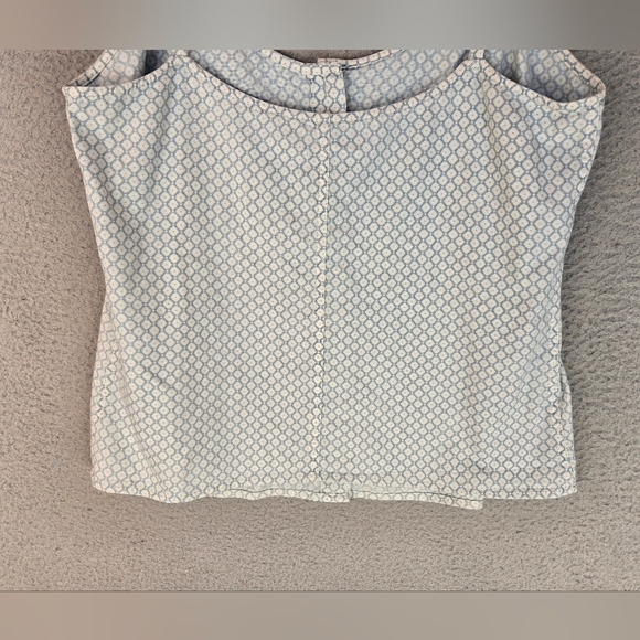 Adriano Goldschmied Womens Sz S Austen Ditsy Tile Print Tank Adj. Straps Summer - Picture 11 of 13